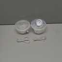 24mm CaraCups Wearable Milk Collection, Hands-Free Collection Cups Compatible with Spectra S1/S2/9 Plus/SG, Fit for Medela/Lansinoh/Zomee, 99.9% Separable Electric Breast Pumps, 2PC