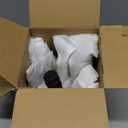 Industrial Pipe Shelf Bracket 6.7",Iron L Pipe Shelving Wall Floating Shelf Bracket for 6-12" Board,Industrial Pipe Shelves Heavy Duty Black Metal Pipe Clothing Rack 6 Pack, Include Accessories