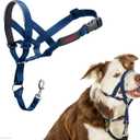 HALTI Headcollar - to Stop Your Dog Pulling on The Leash. Adjustable, Reflective and Lightweight, with Padded Nose Band. Dog Training Anti-Pull Collar for Medium Dogs (Size 2, Cobalt Blue)
