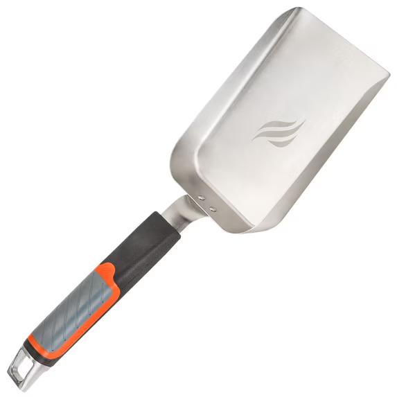 Blackstone 15” Stainless Steel Griddle Scoop with Flat Base, 1-Piece