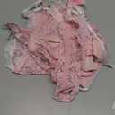 Lingerie Sets for Women Sexy Rave Outfits Lace Up Corset Bodysuit with Garter 2 Piece (Small, Pink)