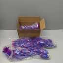 4 Pack Purple Blue Fish Tank Decorations