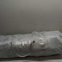 Foldable Playpen with Detachable Thicken Mat,59x71 Inches Portable Playpen,Collapsible Play Pen for Babies and Toddlers,Indoor & Outdoor Baby Fence Play Area,Cold Gray