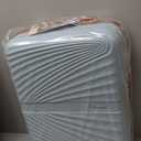 Luggage Sets 3 Piece, Suitcases with Wheels, ABS Hard Case Luggage with TSA Lock Spinner Wheels, Carry On Luggage Set (20inch) (Sky blue)