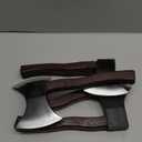 4 Pack Halloween Foam Axe Toy Fake Hatchet Realistic Props for Lumberjack Butcher Halloween Costume Weapon Party Supplies (Color Set 2)