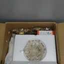 Vintage Wall Sconce, Antique Brass Wall Light with Pull Chain On/Off Switch, Crystal Floral Bedside Wall Lamp for Entrance, Bedroom, Hallway