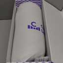 C CUSHION LAB Deep Sleep Pillow, Patented Ergonomic Contour Design for Side & Back Sleepers, Orthopedic Cervical Shape Gently Cradles Head & Provides Neck Support & Shoulder Pain Relief - Calm Grey