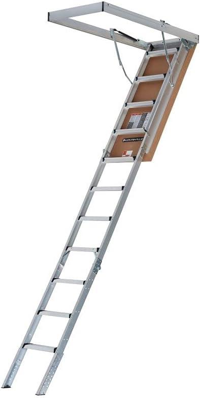 Louisville Ladder AL2540MG 25.5" W x 54" H Aluminum Attic Ladder