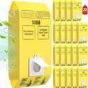 20 Pack Canister Vacuum Cleaner Bags Compatible with Kenmore Canister Type C/Q 5055, 50555, 50557, 50558 and Type C-5, C-18, 53292, 200 Series, 400 Series, 600 Series, 700 Series, 800 Series Vacuums