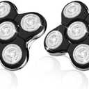 Balder Pro Shaver Peplacement Heads for Remington Balder Pro Head Shaver Model XR7000/XR1500/XR1501 Electric Shaving for Bald Men,2Pack