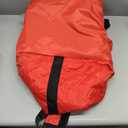 ZOBER 600D Oxford Fabric Large Rolling Christmas Tree Storage Bag - Fits 9 Ft Artificial Trees - Waterproof Christmas Tree Bag For Storage Box For Xmas, Durable Handles and Wheels - Card Slot - Red