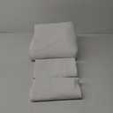 Quilt Bedding Set Size (90" x 96") + 2 Pillow Shams (20" x 29"+ 2") - 3 Pcs All Season Lightweight Reversible Microfiber Coverlet Floral Embossed Quilt Bedspread (White)