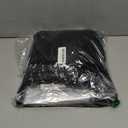 Mr. Pen- Sequin Christmas Tree Skirt and Tree Collar, 36 Inch Sparkly Base Cover, 24.8 Inch Foldable Sparkling Sequin Trees Skirt Collar, Black Christmas Tree Skirt Black Sequin Tree Skirt