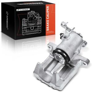 A-Premium Disc Brake Caliper Assembly without Bracket Compatible with Volkswagen and Audi Models - A3 2010-2013, For Jetta 2012-2018, Golf 2011, Beetle 2013-2019 - Rear Left Driver Side