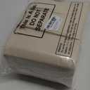 WILLBOND 300 Packs Disposable Paper Napkins Bulk Bamboo Paper Towels Disposable Hand Towels for Bathroom Eco Unbleached Brown Dinner Napkins