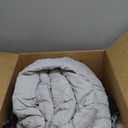 Andency Light Grey King Size Comforter Set, 3 Pieces Boho Bedding Set & Collections, Farmhouse Tufted Fluffy Bedding Comforter Sets for King Bed (1 Comforter 104x90In, 2 Pillowcases)