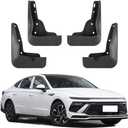 Car Mud Flaps Splash Guards Mudflaps for Hyundai Sonata 2024 2025 and Hyundai Sonata Hybrid 2024 2025 Auto Exterior Accessories Tire Mudguards Wheel Inner Fender Liner Guard Flap Fenders