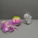 G.C Cat Toys for Kids Girls, Electronic Interactive Stuffed Cat Walk Meow and Wag Tail with Stroller Pet Care Accessories Toys Pretend Play Birthday Gifts for Toddlers Girls 3 4 5 6 7 8 Year Old