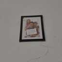 Hoikwo 5x7 Black Picture Frame, Display Pictures 4x6 with Mat or 5x7 Without Mat, 1 Pack 5 by 7 Frame for Wall Hanging and Table