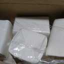 17" x 15"- 2 Ply White Dinner Napkins- Case of 3,000ct