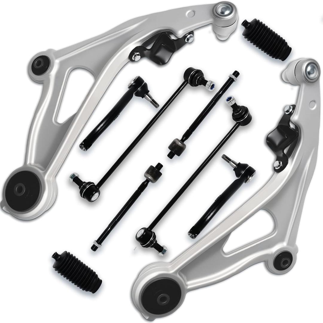 10PC Front Lower Control Arm Suspension Kit for Nissan 20132020 Pathfinder, for Infiniti 2013 JX35, 20142020 QX60 Replaces OE# K623063 K623064 K750094 K750095 ES801265 ES801266 EV801209