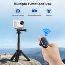 Remote for insta360 GO Ultra/X5/X4 Air/X3/Ace Pro 2 Mini Ring Control for Gopro Hero 13 12 11 Max 2 for DJI Osmo Action 6 5 360 Accessories Phone Wireless Remote