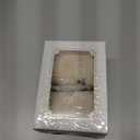 MEEDEE Ivory Velvet Ribbon 2 Inch Frayed Edge Silk Ribbons 2 Rolls 4 Yards Crinkle Crushed Ribbons Ivory Ribbon for Christmas Tree, Gift Wrapping, Holiday Decor, Wedding Favors