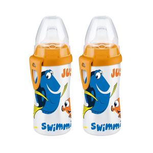NUK Finding Dory Active Cup 10oz, 2 Count (Pack of 1)  BPA Free, Spill Proof Sippy Cup