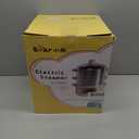 Bear Electric Multifunctional Food Steamer, One Touch Digital Steamer with Timer, Vegetable Steamer 2 Tiered Stackable Stainless Steel Baskets, Auto Shut-off & Anti-dry Protection, 1200W, 8.5Quart