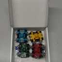 4-Pack Transformable Fidget Spinners for Kids,DIY Transforming Car & Robot Fidget Toys,Easter Basket Stuffers Gifts,Stress Relief Sensory Toys for Boys