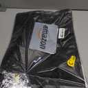 Vinyl Placemats Set of 8 Faux Leather 100% Waterproof Wipeable Washable Place Mats Heat Resistant Easy Clean Non-Slip Table Mats for Indoor Outdoor. (8,Black)