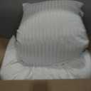 EIUE Hotel Collection Bed Pillows for Sleeping 2 Pack King SizePillows for Side and Back Sleepers,Super Soft Down Alternative Microfiber Filled Pillows,20 x 36 Inches (White)