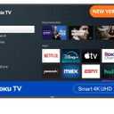 ONN 50-Inch Class 4k HDR10+ Smart TV + Free Wall Mount with Wi-Fi Connectivity and Mobile App | Flat Screen TV | Compatible with Home Kit | Alexa and Google Assistant