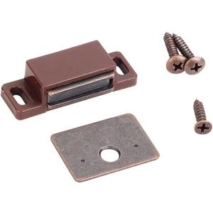 MPJ Single Magnetic Catches Brown/Antique Copper Retail Pack (2)