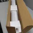 Graywind Motorized Zebra Sheer Blinds Compatible with Alexa Horizontal Light Filtering Window Shades Remote Roller Blinds with Valance for Smart Home and Office, Customized Size (Luxury Silver White)