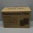Makeufre HP201 HP202 Replacement Filter, Compatible with Shark HP200 Series HP202,HP201,HP232 and Shark HC501,HC502 Air Purifier MAX, Part #HE2FKBAS, HE2FKBASMB,HE2FKPET, HE2FKPRO, 2 Pack