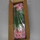 ColoPlay 24 Peach Bundles Artificial Flowers for Outdoors/Indoors Fake Flowers Plants for Indoor Outside Garden Porch Window Box Home Wedding Farmhouse