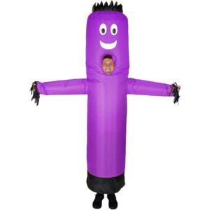 LookOurWay Inflatable Tube Man | Funny Inflatable Costume Adult for Halloween | Viral Adult Inflatable Costume for Men & Women | Group or Couples Costumes | Purple