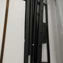 Small Standing Desk Adjustable Height, Mobile Stand Up Desk with Wheels, 32 Inch Portable Rolling Desks for Walking Pad Treadmill Wood Rustic