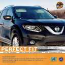 Headlights for 2014 2015 2016 Nissan Rogue with LED DRL Strip