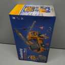 Large Crane Truck Toy with Extendable Crane Arm, Lights & Siren Sounds, Assemble & DIY Truck Engineering Vehicle Toy for Boys Girls Christmas Birthday Gifts Kids Toys for 3 4 5 6 7 8 Years Old