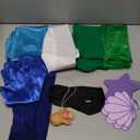 Halloween Merman Sailor Costume Accessories for Adult Women Men Halloween Couple Costume Dress Up Role Playing