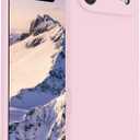 FireNova Magnetic for iPhone Air Case, Compatible with MagSafe, [Integrated Silicone Camera Control Button] [Camera Protection] Microfiber Lining Phone Case for iPhone 17 Air, 6.5", Chalk Pink