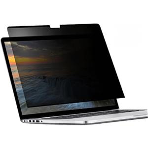 Easy On/Off Magnetic 360 Privacy Screen Filter Compatible with MacBook Pro 16 inch (2026,2024, 2023, 2022, 2021, M5,M4, M3, M2, M1, Pro, Max), Anti Glare Laptop Privacy Screen Shield with Camera Cover - UV block 90%