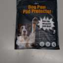 Anti Slip Dog Paw Protector Pads for Senior Dogs, Paw Pads for Dogs Traction, Disposable Self Adhesive Paw Grips for Old Dog on Slippery Hardwood Floor, Black 12 Sets (48pcs) XXL 61-80lbs