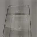 Dryer Sheet Holder, Dryer Sheet Container for Laundry Room, Clear Wipes Dispenser Holder Rectangle for Car, Office, and Home, Easy Refill Holds Standard Sheets