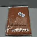 COSVIYA Grommet Room Darkening Brunt Orange Curtains 84 inch for Bedroom, 38"W x 84"L