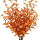 VGIA 6 Pcs Artificial Eucalyptus Stems Eucalyptus Leaves Fall Decorations for Office and Home Artificial Plants for Floral Arrangement
