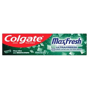 Colgate MaxFresh Clean Mint Toothpaste, 6.3 oz (Pack Of 3)