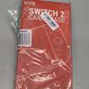 Orzly Case Compatible with Nintendo Switch 2 Protective Carry Case (2025 Model) with Screen Padding, Game Card microSD Pockets for Console and Accessories Screen Size 7.9" - Gift Boxed (Black)